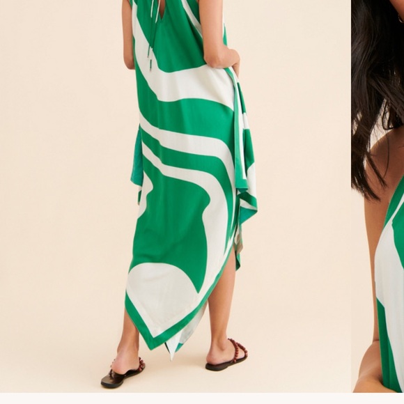 Anthropologie dress let me be halter hanky hem dress - Picture 4 of 4